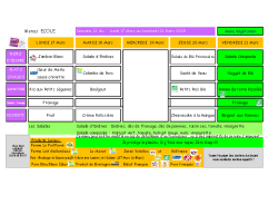 Menu 12 ECOLE