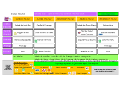 Menu 6 ECOLE