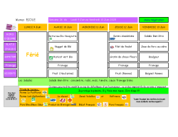Menu 24 ECOLE