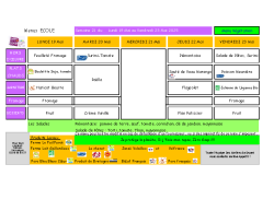 Menus 21 ECOLE